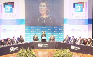 Tercer Informe de Gobierno. R H A. Zamora