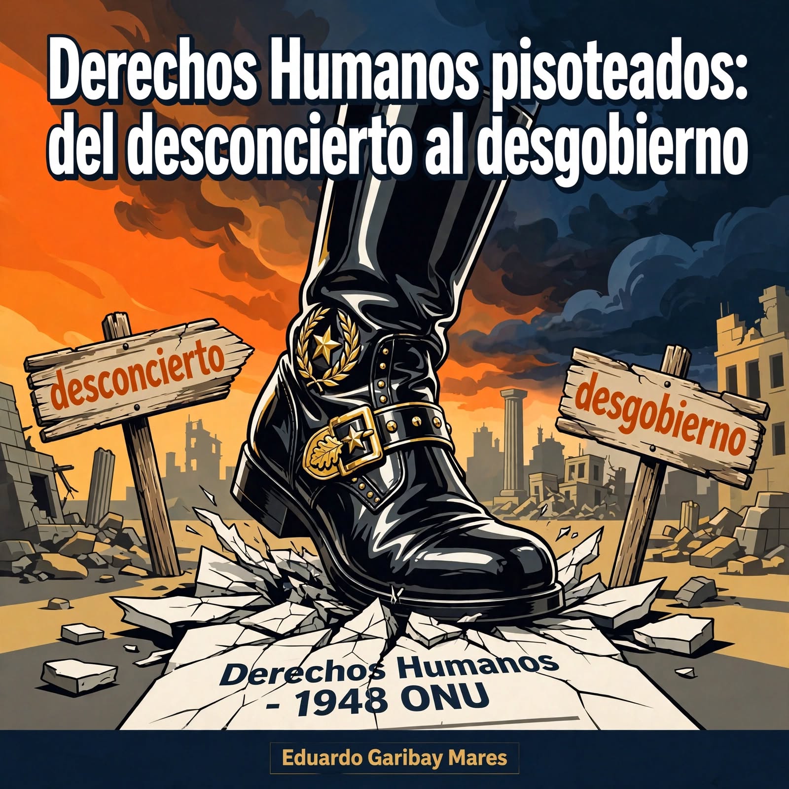 Derechos Humanos pisoteados en países que van del desconcierto al desgobierno en perjuicio de la gente